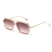 Modern Transparent Frame Eyewear Unisex Street Snap Shades Sunglasses